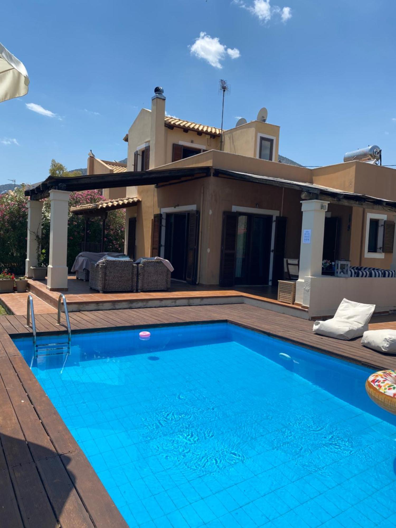 Georges Villa Galaxidi, Family, Pool And Garden Zewnętrze zdjęcie